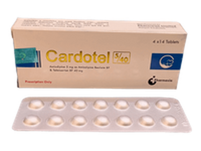 Cardotel 5/40 5mg+40mg Tablet