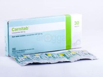 Carnitab 330 mg Tablet