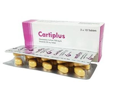 Cartiplus 50 mg + 750 mg Tablet