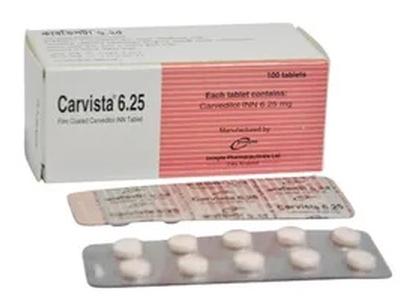 Carvista 6.25 mg Tablet