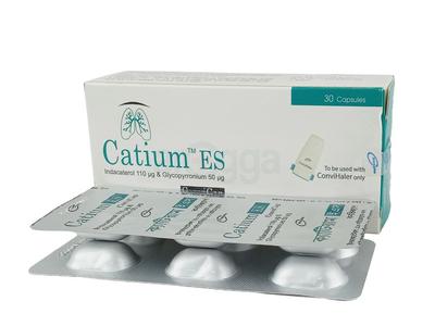 Catium ES 110 mcg+50 mcg Inhalation Capsule