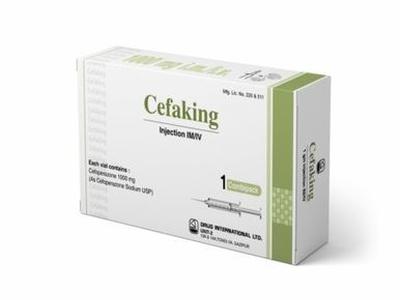 Cefaking 1 gm/vial IM/IV Injection
