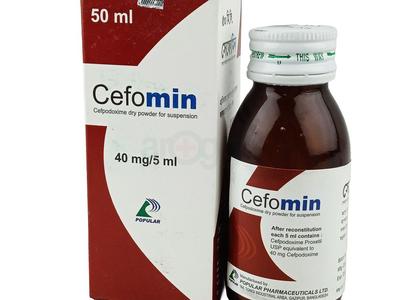 Cefomin 40 mg/5 ml Powder for Suspension