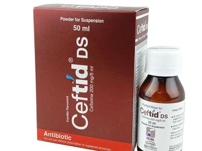 Ceftid DS 200 mg/5 ml Powder for Suspension