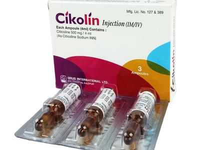 Cikolin 500 mg/4 ml IM/IV Injection