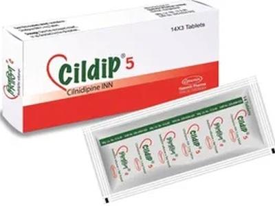Cildip 5 mg Tablet