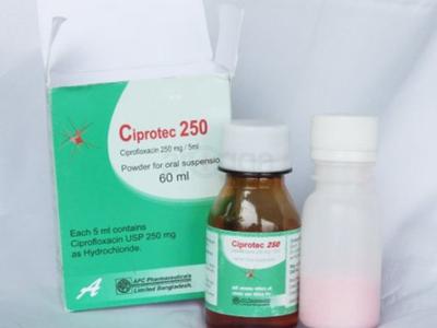 Ciprotec 250 mg/5 ml Powder for Suspension
