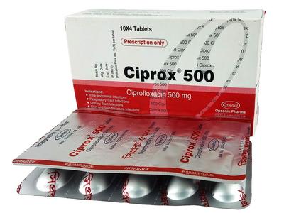 Ciprox 500 mg Tablet