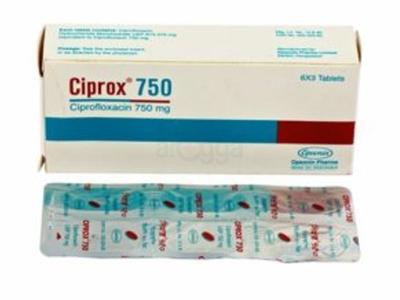 Ciprox 750 mg Tablet
