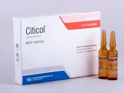 Citicol 500 mg/4 ml IM/IV Injection