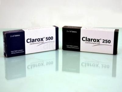 Clarox 500 500 mg Tablet