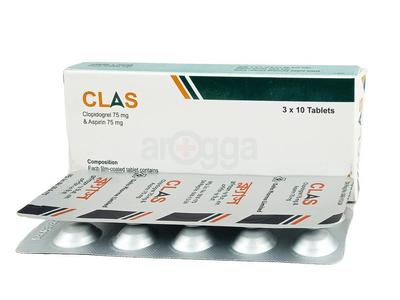 Clas 75 mg+75 mg Tablet