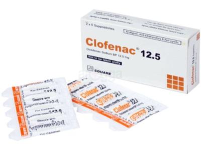 Clofenac 12.5 mg Suppository