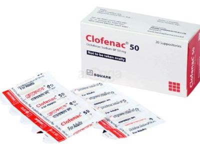 Clofenac 50 mg Suppository