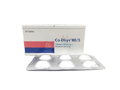 Co-Disys 5 mg+80 mg Tablet