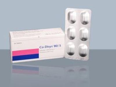 Co-Disys 5/80 5mg+80mg Tablet