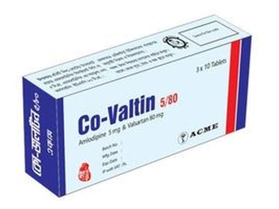 Co Valtin 5/80 5mg+80mg Tablet