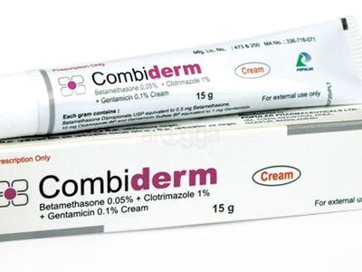 Combiderm 0.05%+1%+0.1% Cream