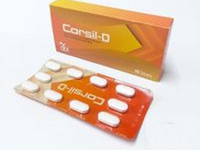 Corsil-D 1250mg+200IU Tablet