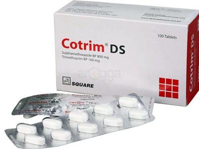 Cotrim DS 800 mg+160 mg Tablet