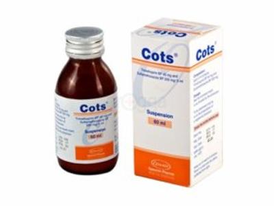 Cots (200 mg+40 mg)/5 ml Oral Suspension