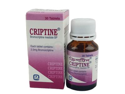 Criptine 2.5 mg Tablet