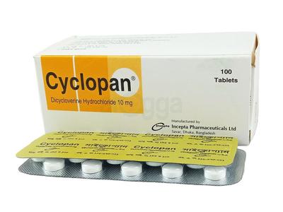 Cyclopan 10 mg Tablet