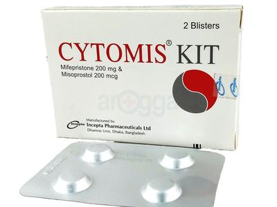 Cytomis Kit 200 mg+200 mcg Tablet