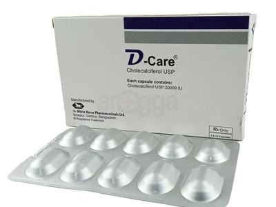 D-Care20000 20000 IU Capsule