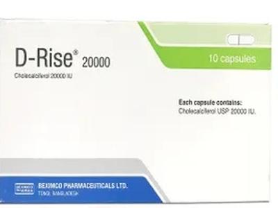 D-Rise 20000 IU Capsule