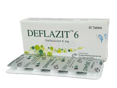 Deflazit 6 6 mg Tablet