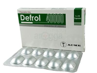 Defrol 40000 40000 IU Capsule