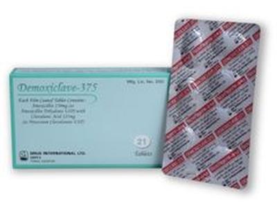 Demoxiclave 375 250mg+125mg Tablet