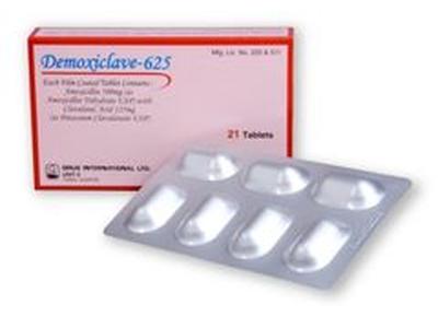 Demoxiclave 625 500mg+125mg Tablet