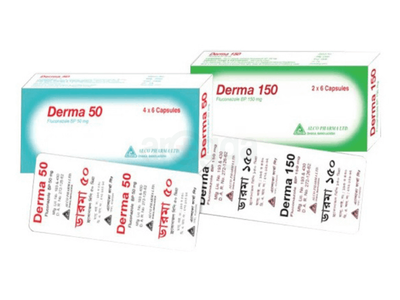 Derma 50 50mg Capsule
