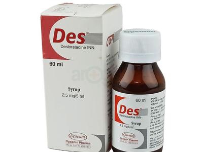 Des 2.5 mg/5 ml Syrup