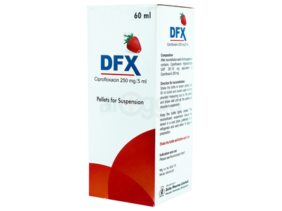 DFX 250 mg/5 ml Powder for Suspension