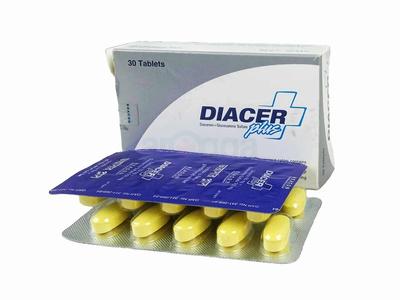 Diacer Plus 50 mg + 750 mg Tablet