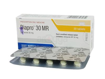 Diapro 30 MR 30 mg Tablet