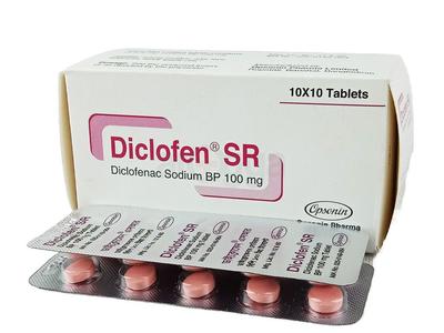 Diclofen SR 100 mg Tablet