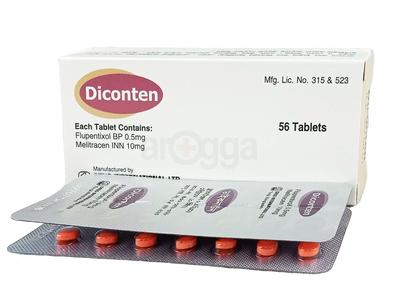 Diconten 500 mcg + 10 mg Tablet