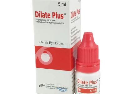 Dilate Plus 0.8%+5% Ophthalmic Solution