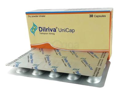Dilriva Unicap 18 mcg Inhalation Capsule