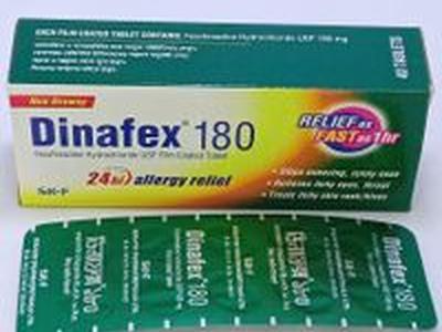Dinafex 180 180mg Tablet