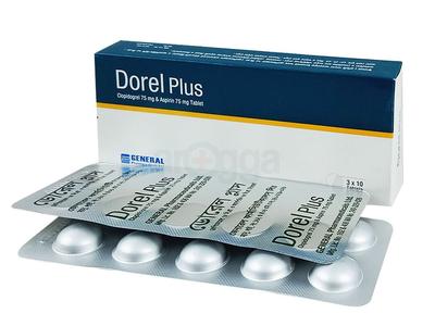 Dorel Plus 75 mg+75 mg Tablet
