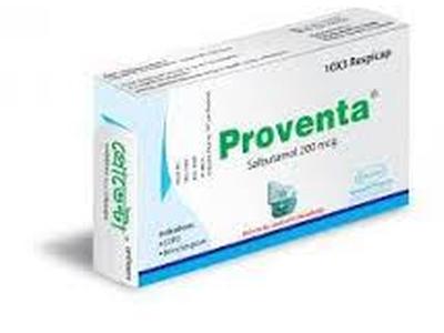 Proventa 200 mcg Inhalation Capsule