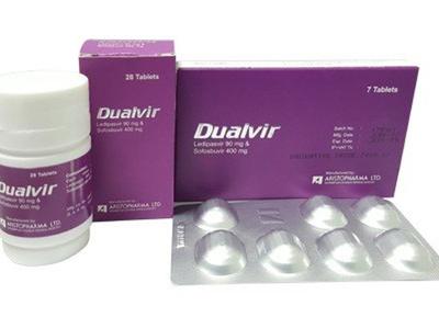 Dualvir 90 mg+400 mg Tablet