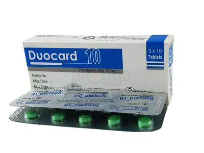 Duocard 10 10 mg Tablet