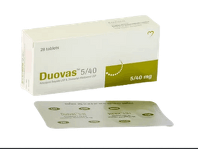 Duovas 5/40 5mg+40mg Tablet