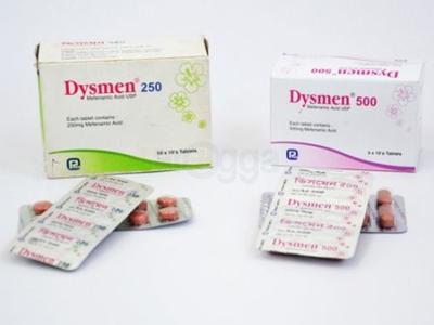 Dysmen 250 mg Tablet